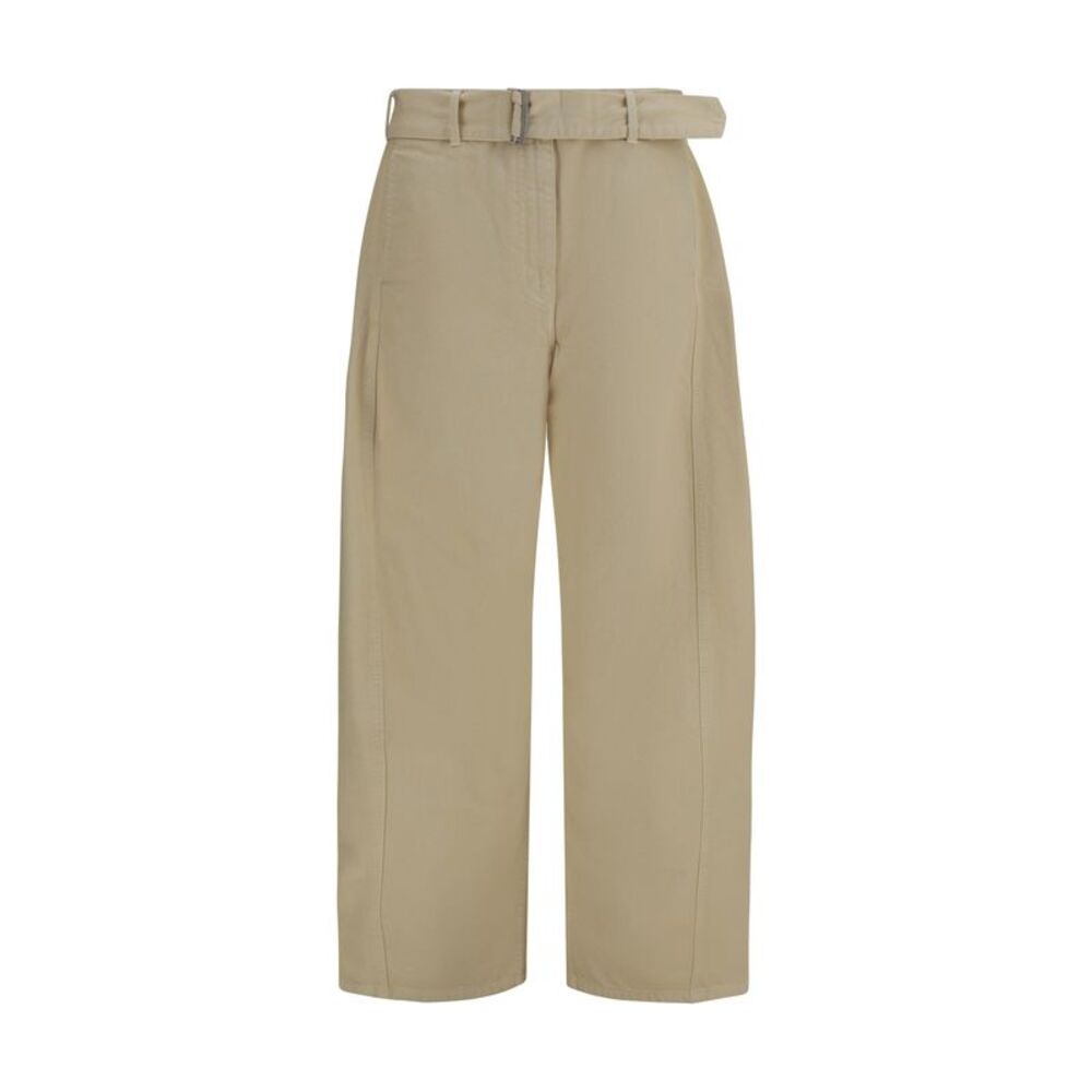Magda Butrym Women Wide-Leg Denim Pants With Belt